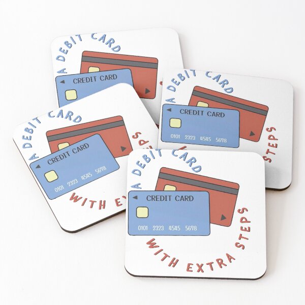 Item preview, A Debit Card with Extra Steps designed and sold by coolkinanerd.