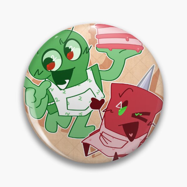 Item preview, Pin and Two Bake a Cake designed and sold by FunkchenSparky.