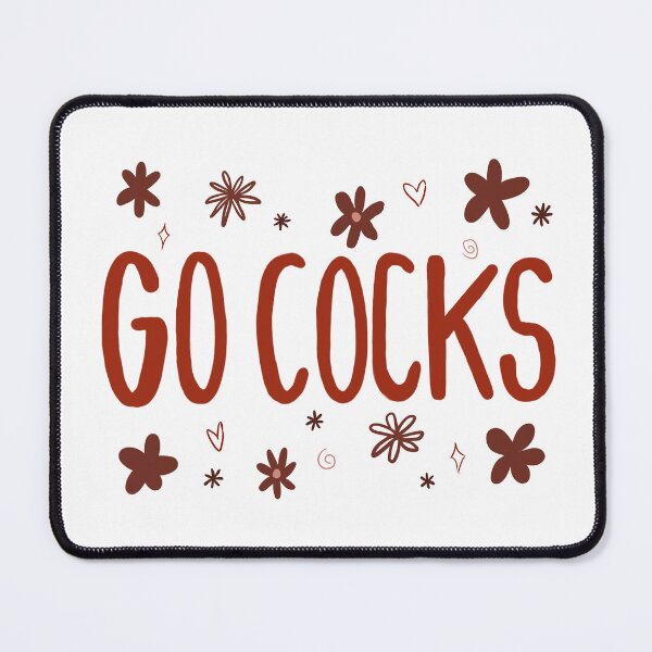 Item preview, Go Cocks flower art designed and sold by leahkmarie.