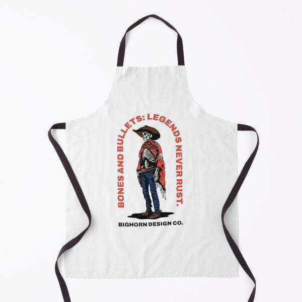 Item preview, Skeleton Cowboy Bones & Bullets Illustration designed and sold by bighorndesignco.