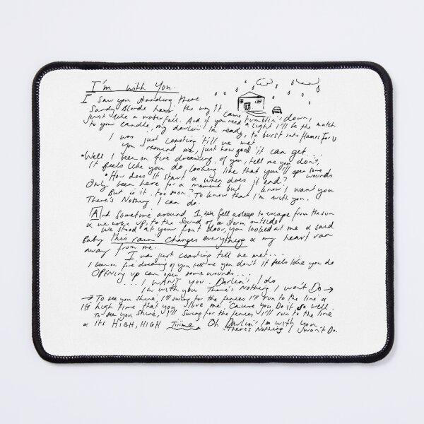 Item preview, I'm With You - Vance Joy - Handwritten designed and sold by KaiDee.