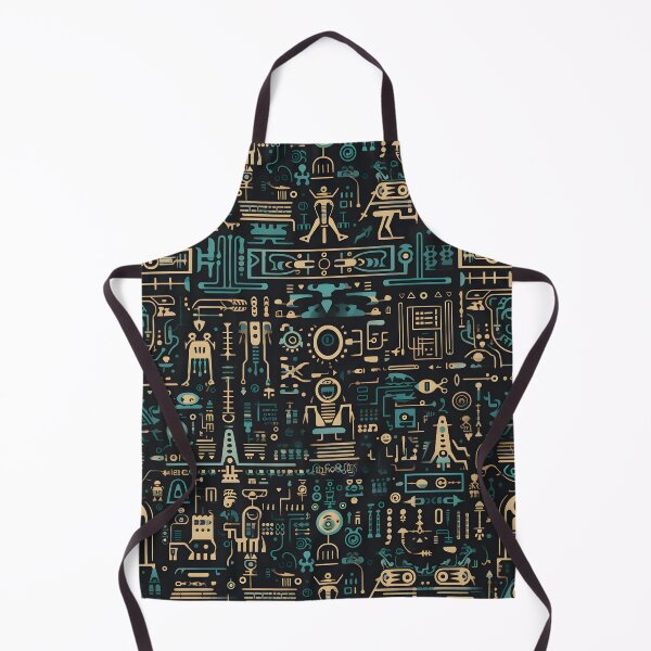 Item preview, Ancient Annunaki Tech Motif – Seamless designed and sold by GalacticLabs.