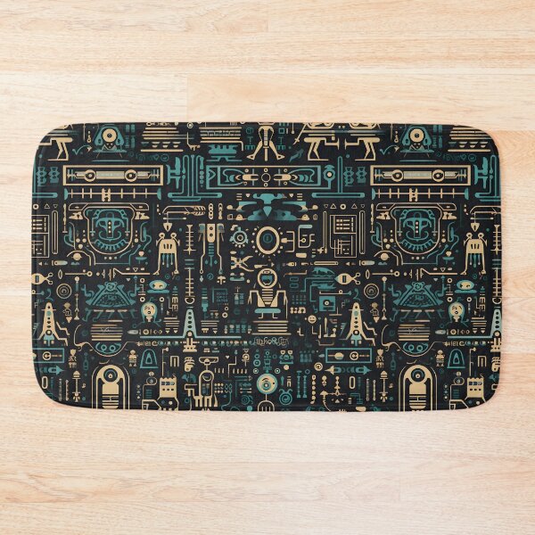 Item preview, Ancient Annunaki Tech Motif – Seamless designed and sold by GalacticLabs.