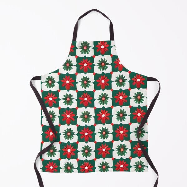 Item preview, Green and Red Floral Symmetry designed and sold by MrKATORSKI.