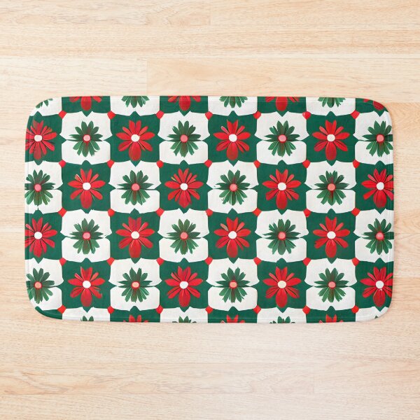 Item preview, Green and Red Floral Symmetry designed and sold by MrKATORSKI.