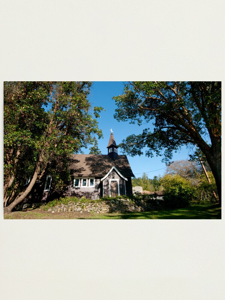 Alternate view of St. Mary Magdalene Church Est. 1897 Photographic Print