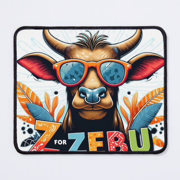 Item preview, Z is for Zebu designed and sold by IrwinStarr.