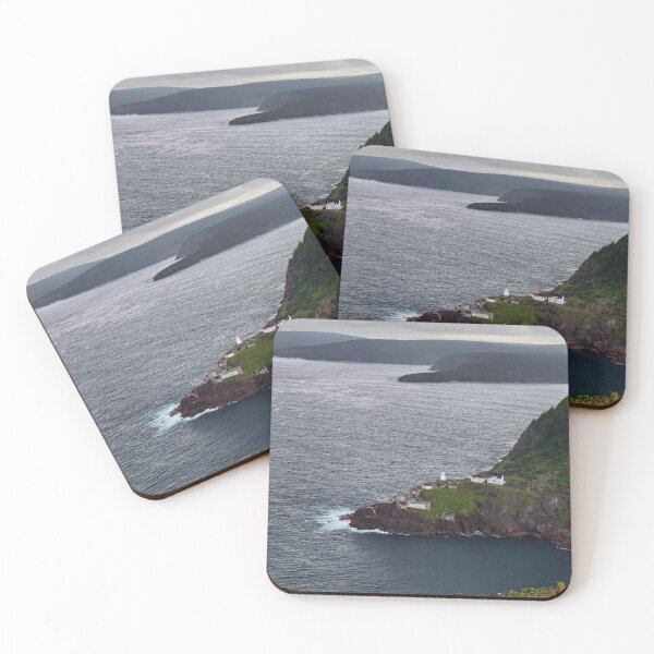 Item preview, Expansive ocean view and lighthouse in Newfoundland designed and sold by ClarissaFlora.