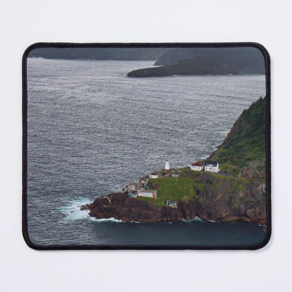 Item preview, Expansive ocean view and lighthouse in Newfoundland designed and sold by ClarissaFlora.
