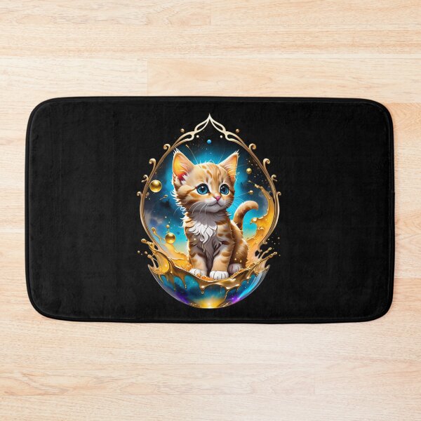 Item preview, Cute Celestial Kitty Cat designed and sold by TheArtOfPat.
