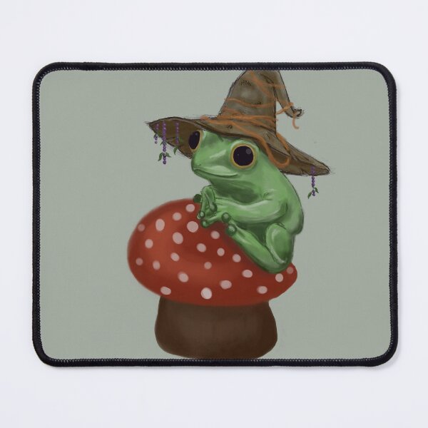 Item preview, Hank The Magnificent Wizard Frog designed and sold by TheDaisyArchive.
