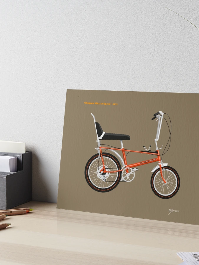 Frame Raleigh Chopper Logo Classic Raleigh Chopper Mk1 10 Speed In