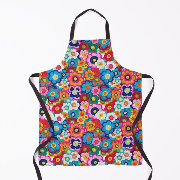 Item preview, Colorful Crochet Flower Pattern designed and sold by plantlady-shop.
