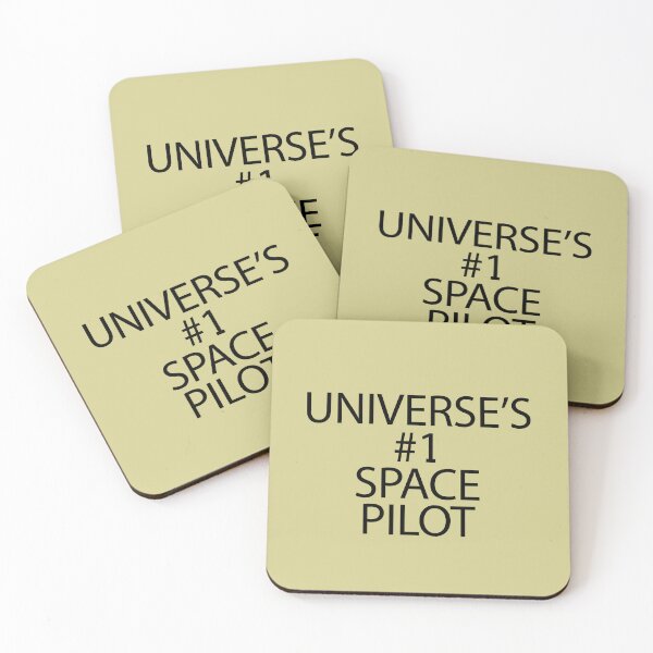 Item preview, Universe's #1 space pilot mug designed and sold by cubiclecoma.
