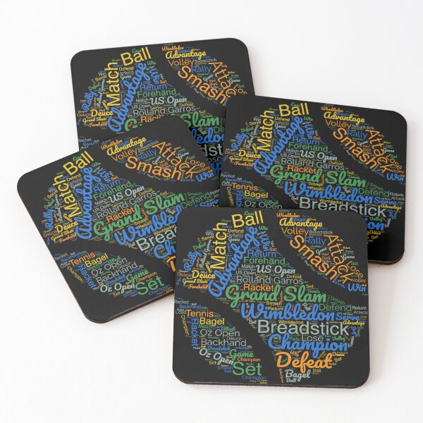 Item preview, Tennis Ball Tennis Words designed and sold by MikeArtJourney.