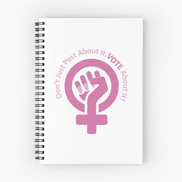 Item preview, Derechos de la mujer: ¡no se limite a publicar sobre ello, VOTE al respecto! designed and sold by DopebyDesign.