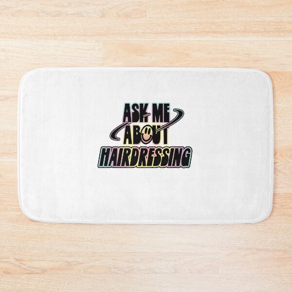 Item preview, Ask Me About Hairdressing designed and sold by orlumbuspirate.