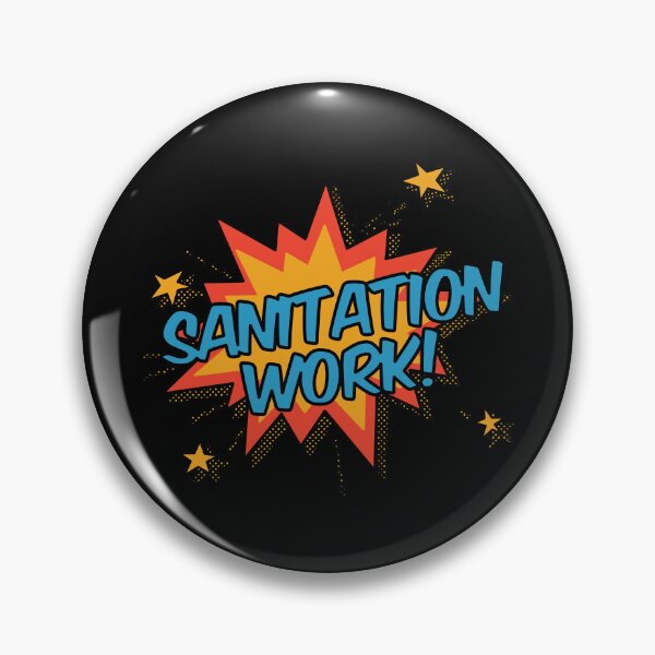 Item preview, Sanitation Work! designed and sold by orlumbuspirate.