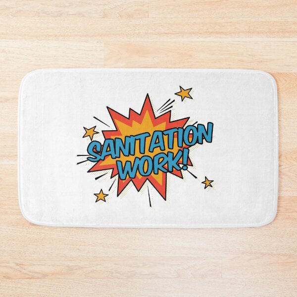 Item preview, Sanitation Work! designed and sold by orlumbuspirate.