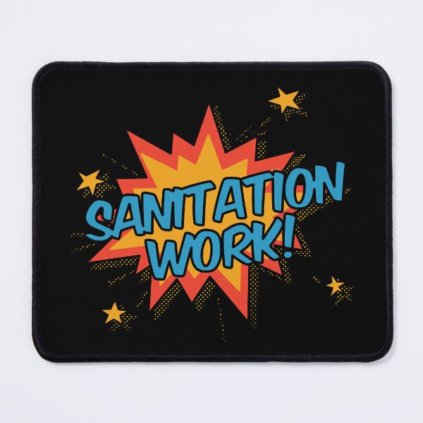 Item preview, Sanitation Work! designed and sold by orlumbuspirate.