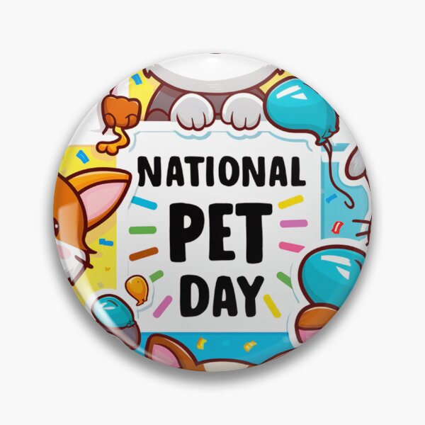 Item preview, National Pet Day designed and sold by Timegraf.