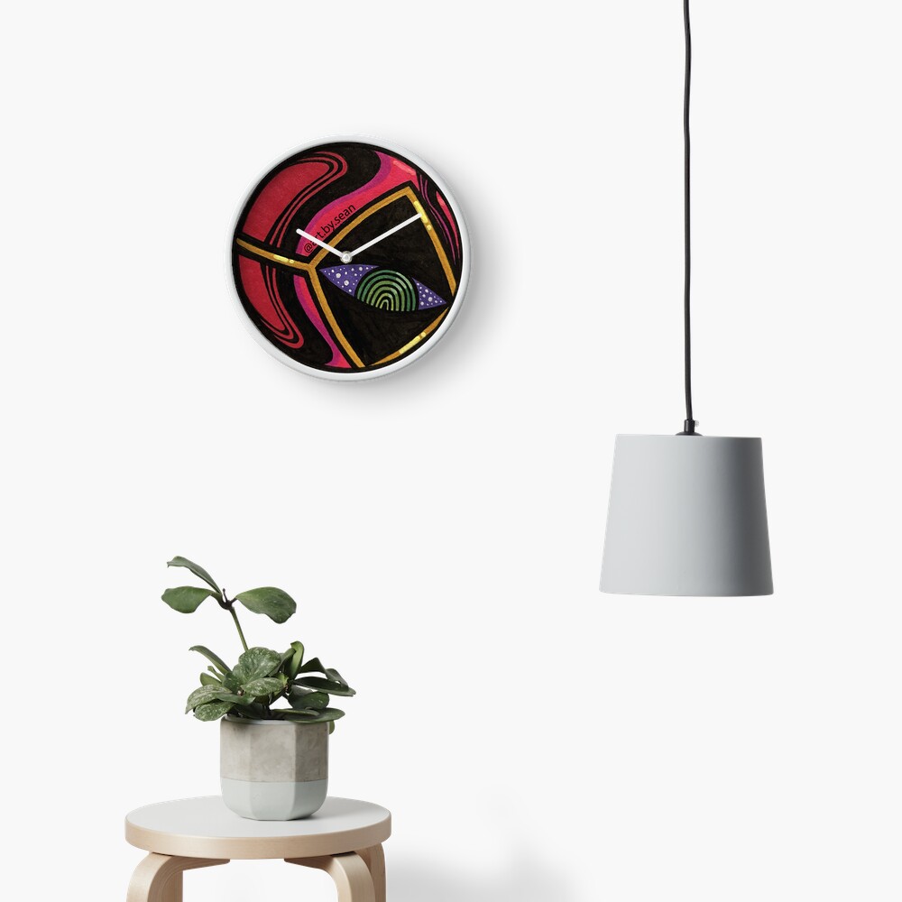 Item preview, Clock designed and sold by art-by-sean.