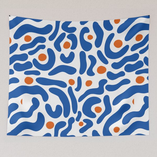 Item preview, Blue pattern designed and sold by HKCW.