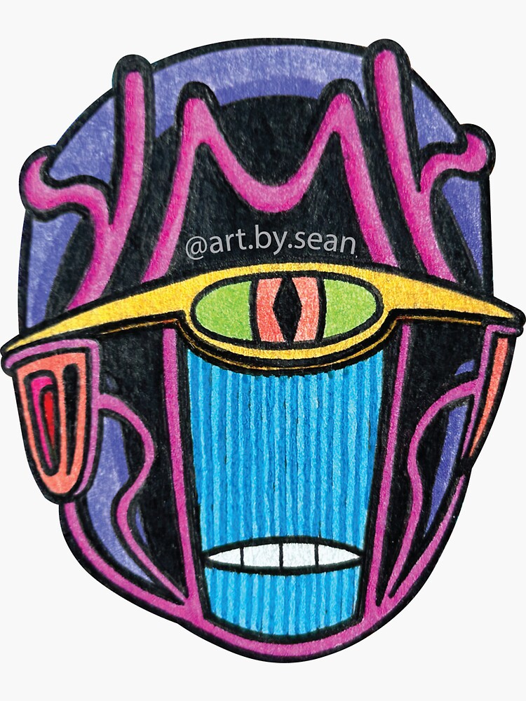 Thumbnail 3 of 3, Sticker, Jonathan designed and sold by art-by-sean.