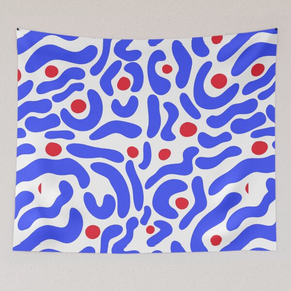 Item preview, Blue pattern designed and sold by HKCW.