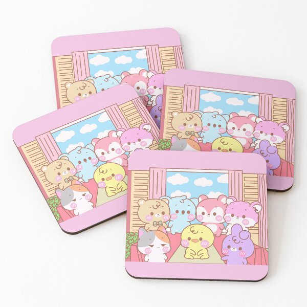Item preview, BTS emoji cute kawaii animals OT7 Boy with Luv designed and sold by shiminee.