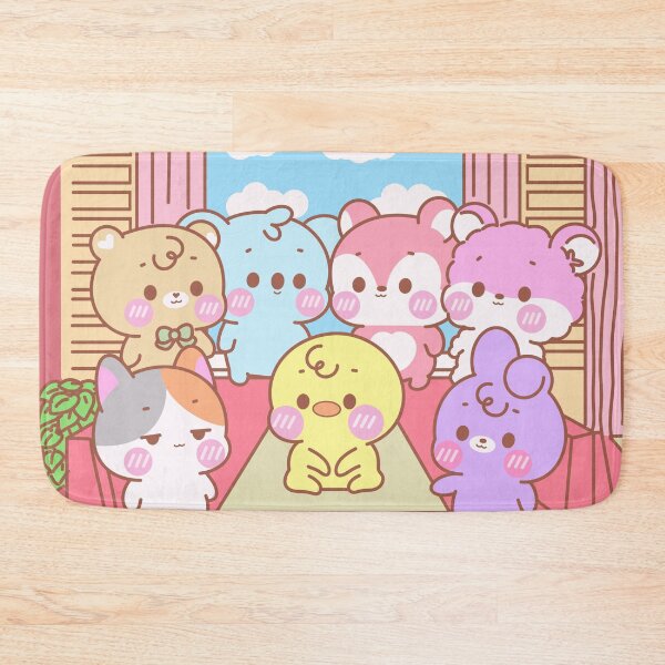 Item preview, BTS emoji cute kawaii animals OT7 Boy with Luv designed and sold by shiminee.