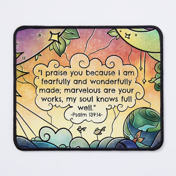 Item preview, Fearfully and Wonderfully Made designed and sold by Mandie Manzano.
