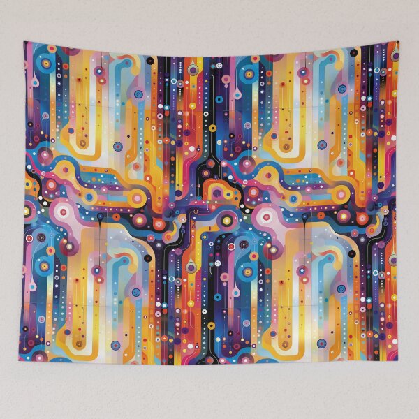 Item preview, Rhythmic Reverie: A Symphony of Abstract Melodies designed and sold by Skolyak.
