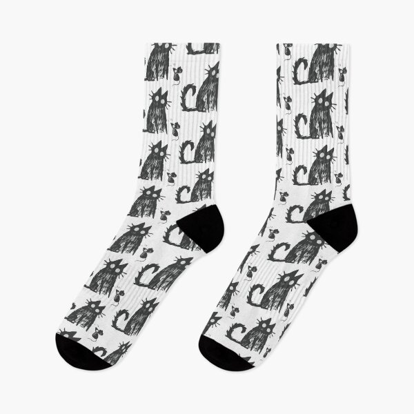 Item preview, Cat and mouse sketch style designed and sold by Alan Javier Cordoba Espinosa.
