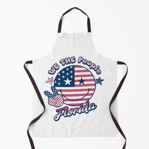 Item preview, We The People of Florida American Flag Smiley Face designed and sold by rroulette77.