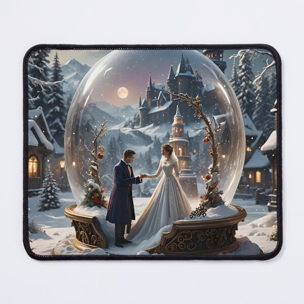 Item preview, "Mi señora" en la bola de nieve designed and sold by Paw's Arts.