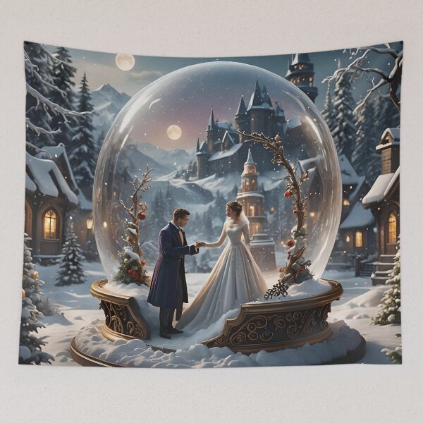 Item preview, "Mi señora" en la bola de nieve designed and sold by Paw's Arts.