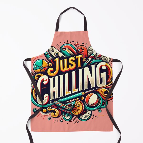 Item preview, Just chilling, typography designed and sold by maxmaj.