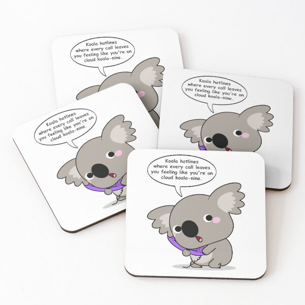 Item preview, Koala hotlines where every call leaves you feeling like you're on cloud koala-nine. designed and sold by OCNau.