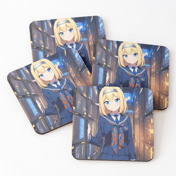 Item preview, Lazuli Network Operations Center elf #3 designed and sold by lamuness.