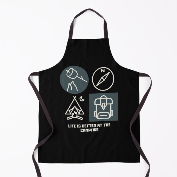 Item preview, Life is better at the campfire symbols designed and sold by SleepingFoxy.