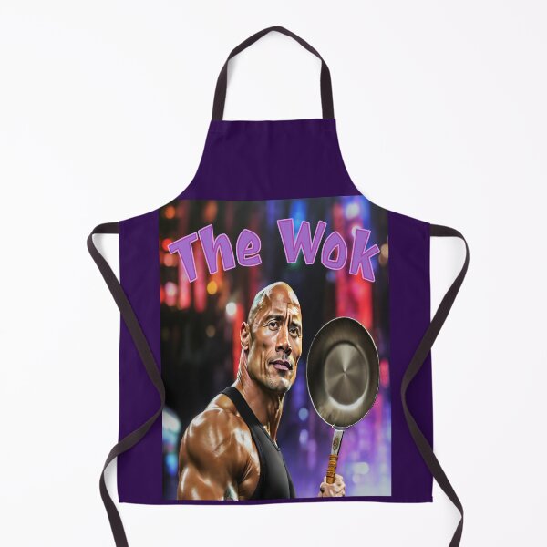 Item preview, The Wok - Parody Image of The Rock - Dwayne Johnson designed and sold by HeavyHits.