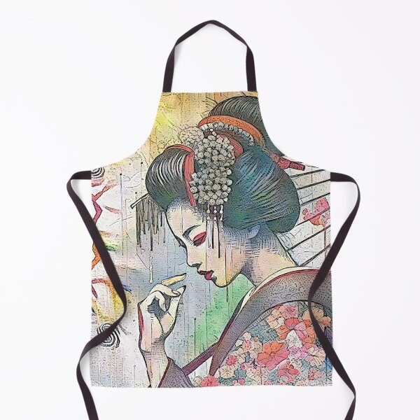 Item preview, Japan woman under umbrella - streetart version designed and sold by F4Fartbot.