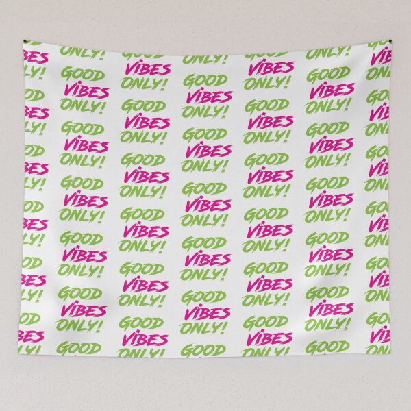 Item preview, Good Vibes Only designed and sold by Radical-Kmack.