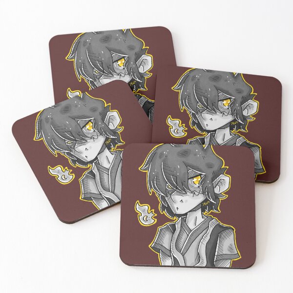 Item preview, Zuko's Flame (Watercolour Bust) designed and sold by Ghost King Hollow.
