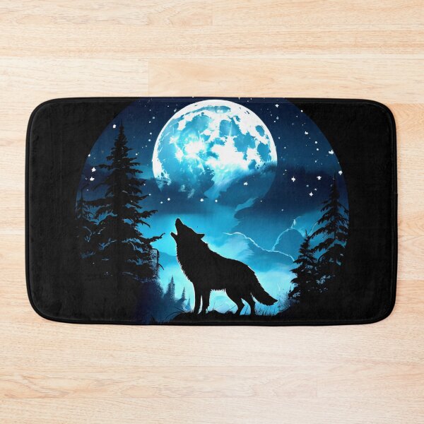 Item preview, Howling Wolf under the Full Moon designed and sold by Raging Woody Designs.