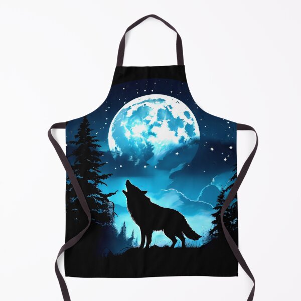 Item preview, Howling Wolf under the Full Moon designed and sold by Raging Woody Designs.