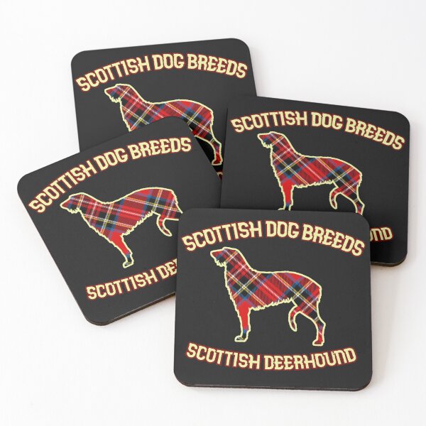 Item preview, Royal Stewart Tartan Scottish Deerhound designed and sold by Skye Elizabeth  Carroll.
