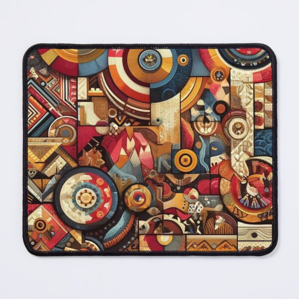 Aperçu de l'œuvre Design Mosaïque de l'Esprit Africain créée et vendue par Blessinger77.
