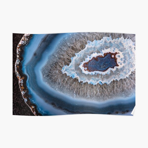 Ringed agate 3099 Poster